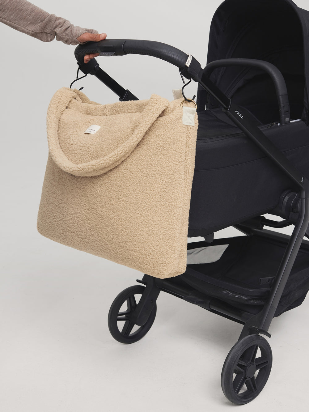 Teddy-Wickeltasche | Ecru