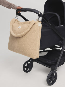 Teddy-Wickeltasche | Ecru