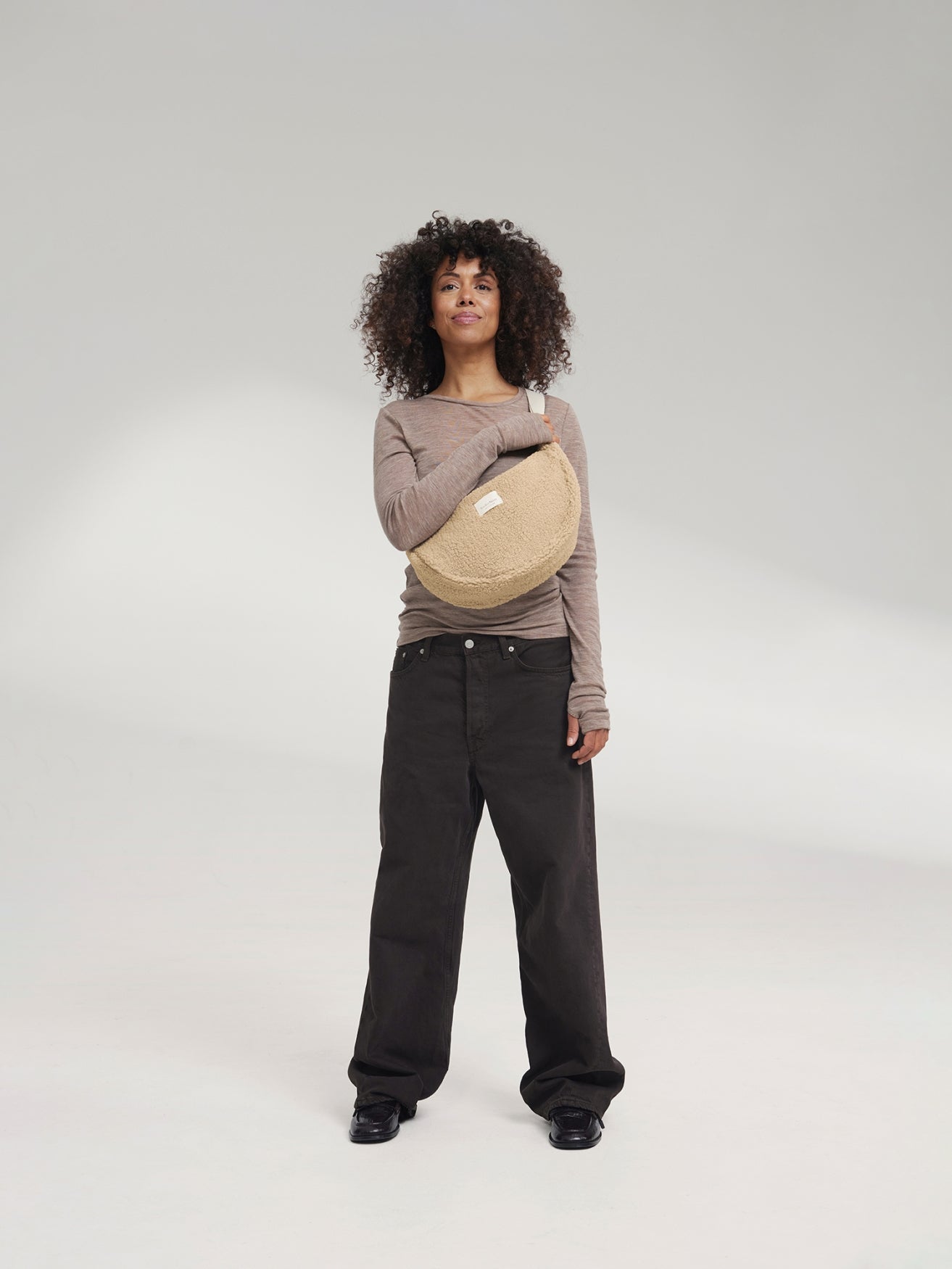 Teddy Adult-Gürteltasche | Ecru