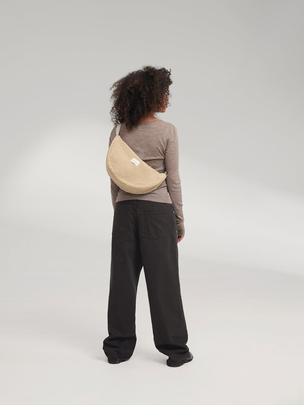 Teddy Adult-Gürteltasche | Ecru