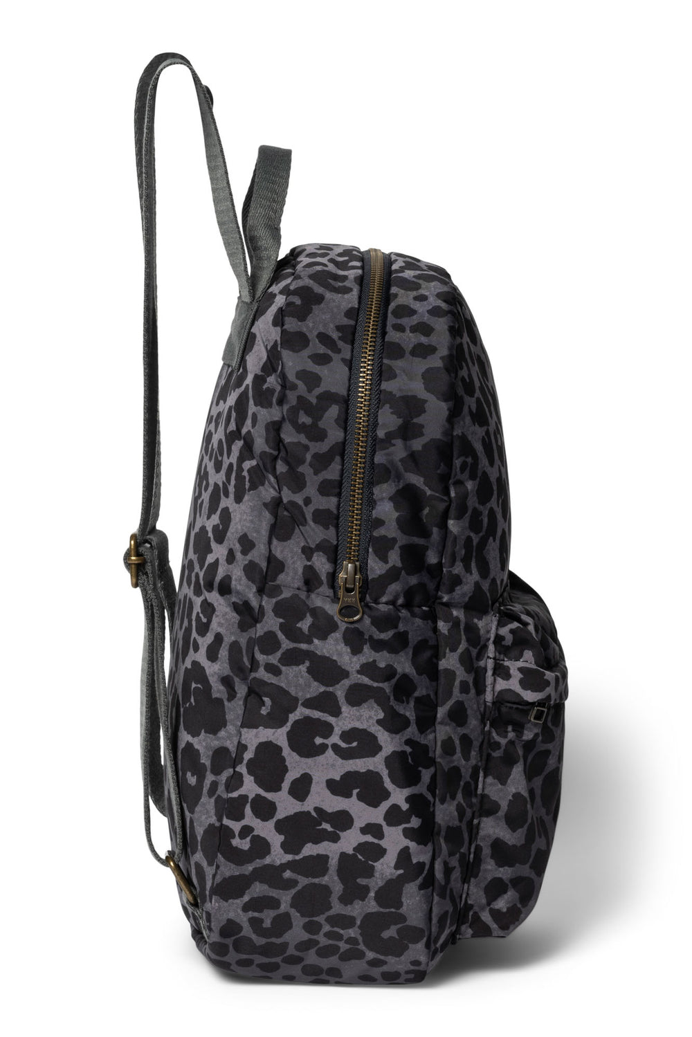 Antra Leopard wattiertes MIDI-Rucksack mit Fronttasche