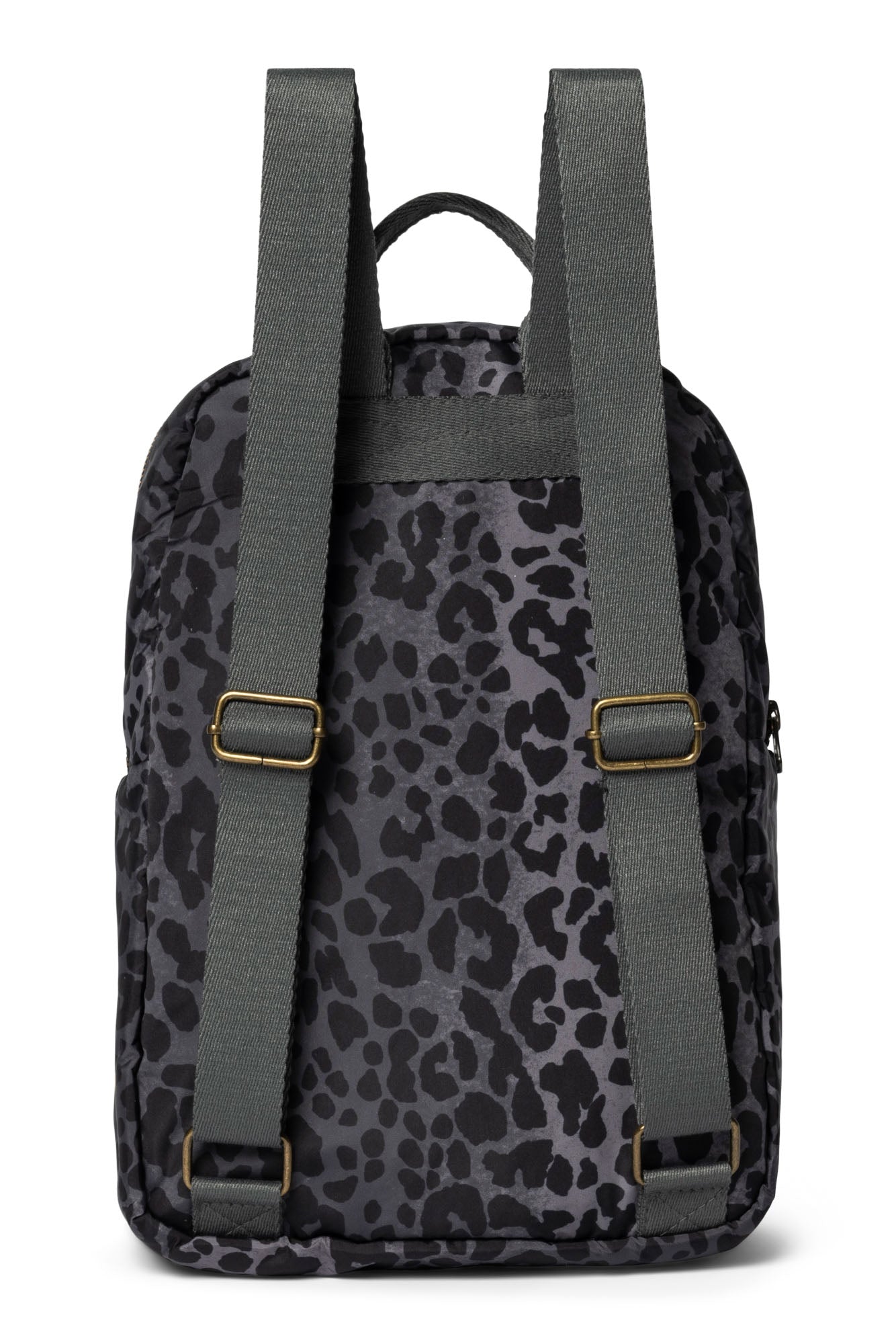 Antra Leopard wattiertes MIDI-Rucksack mit Fronttasche