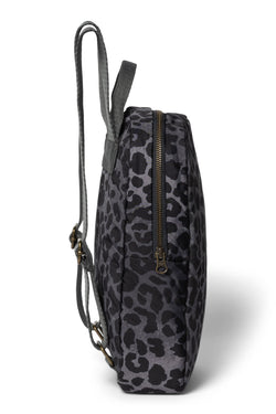 Antra Leopard wattierter Mini-Rucksack