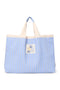 Serenity Baumwolle Gestreifte Beach Bag