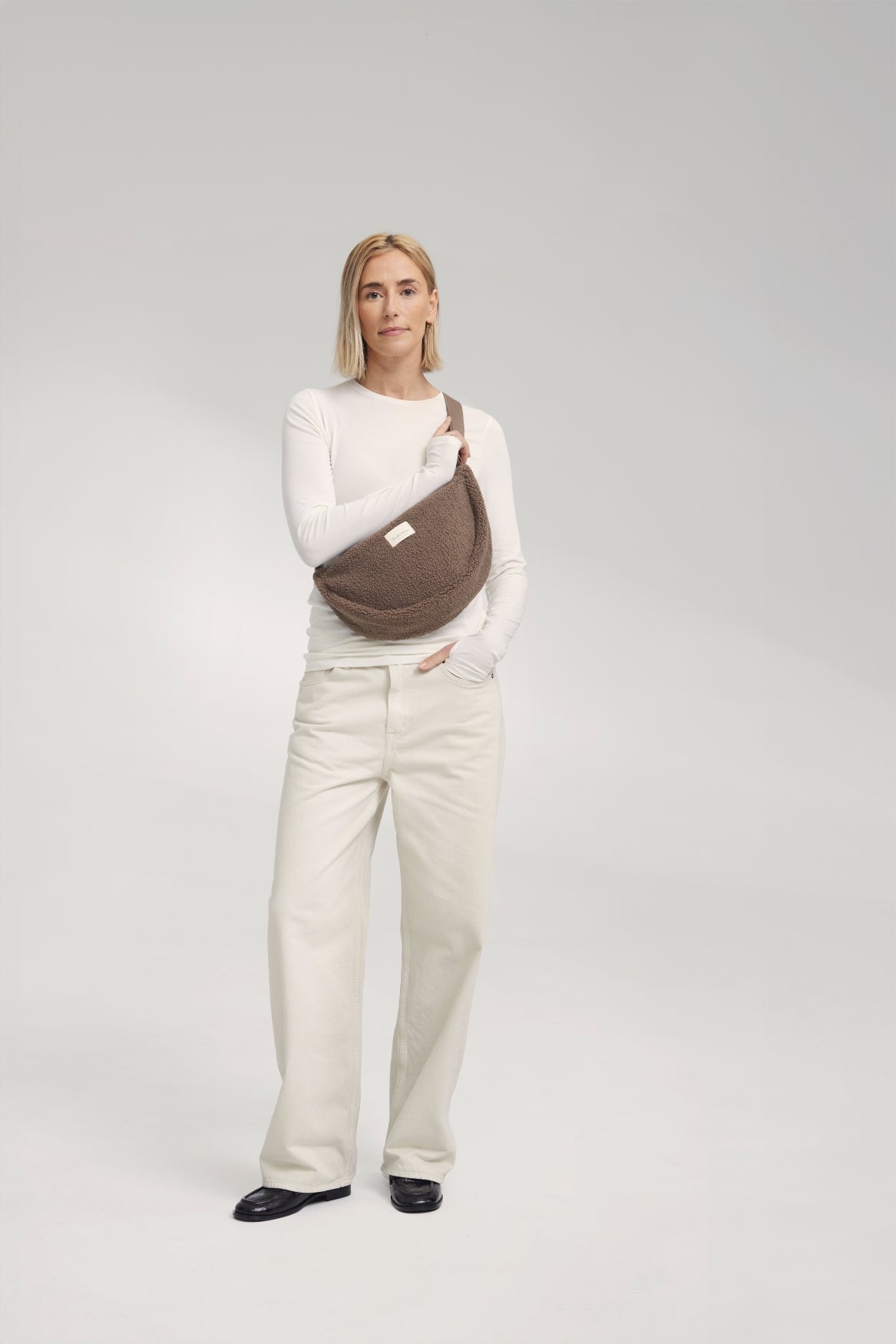 Teddy Adult-Gürteltasche | Braune