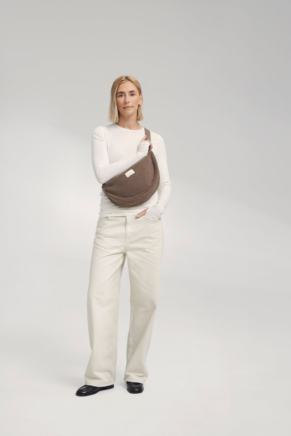 Teddy Adult-Gürteltasche | Braune