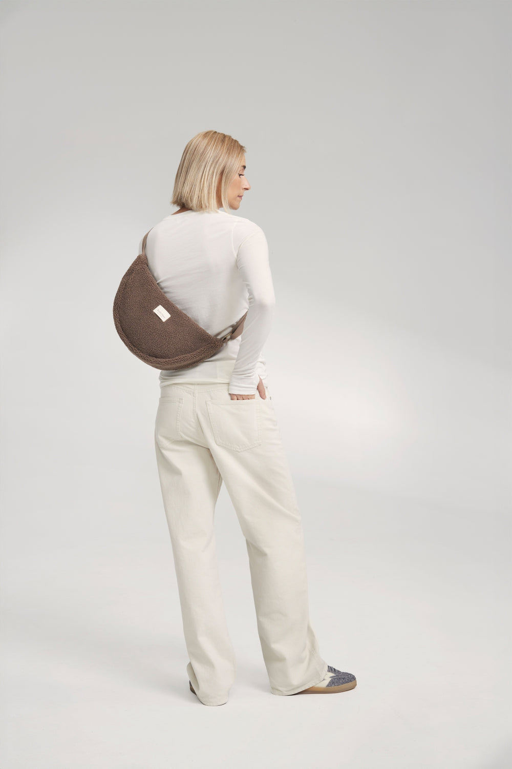 Teddy Adult-Gürteltasche | Braune