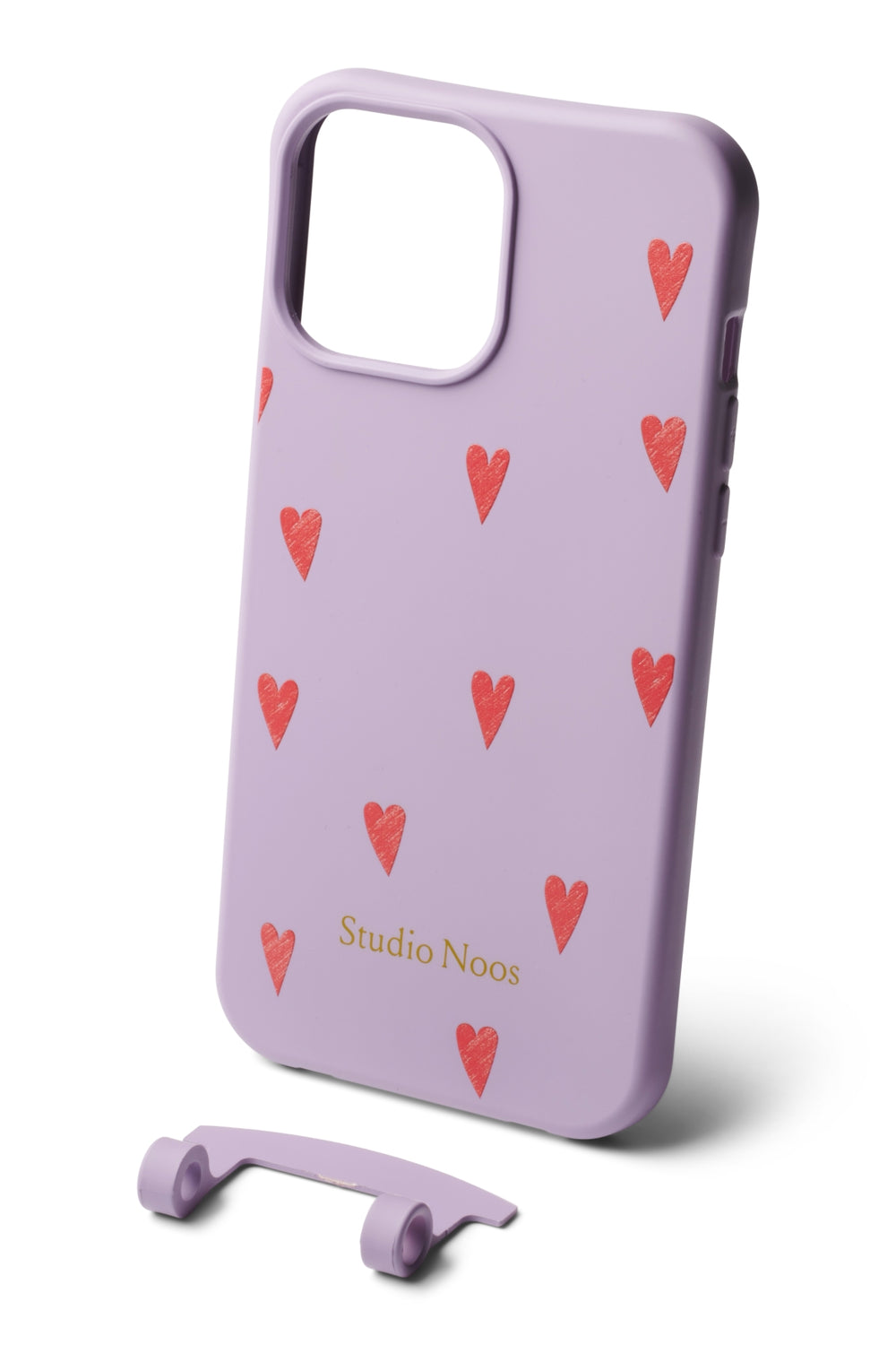 Phone Case - 15 Plus | Purple Hearts