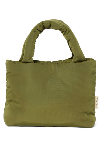 Puffy Mini-Handtasche | Grüne