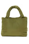 Puffy Mini-Handtasche | Grüne
