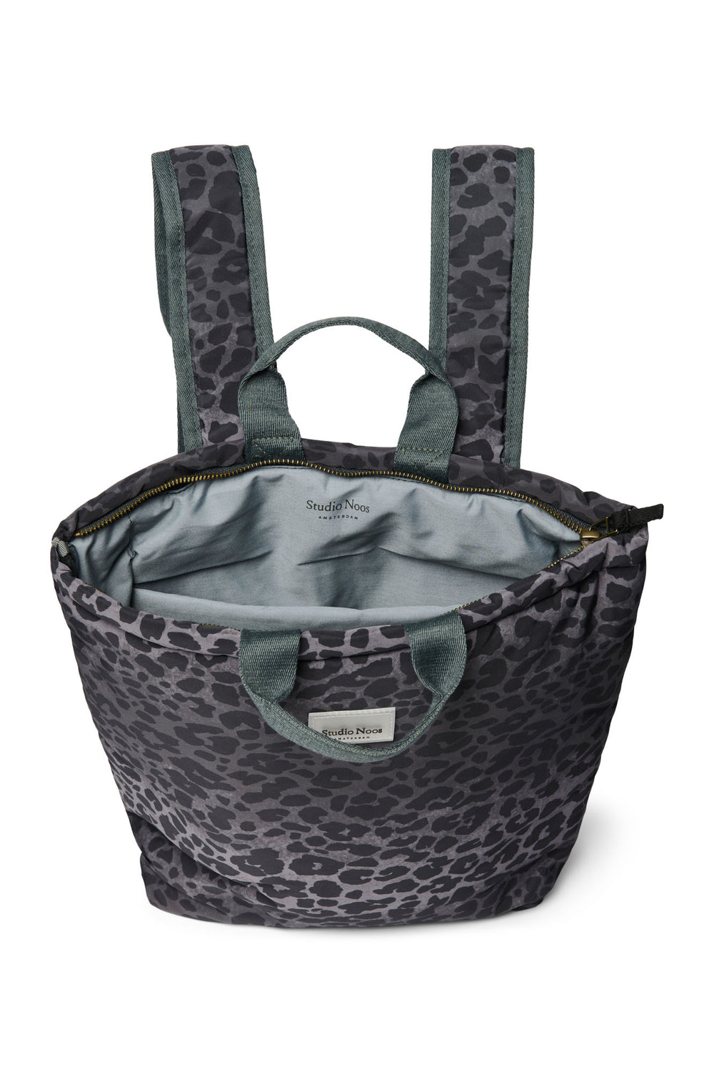 Antra Leopard wattiertes Maxi-Rucksack