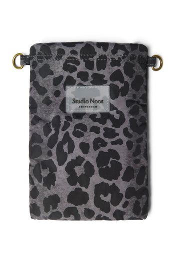 Puffy Telefon-Tasche | Leopard