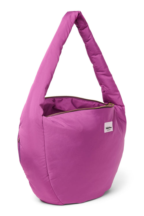Puffy Cross Body Bag | Purple