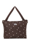 Puffy-Wickeltasche | Braun Hearts