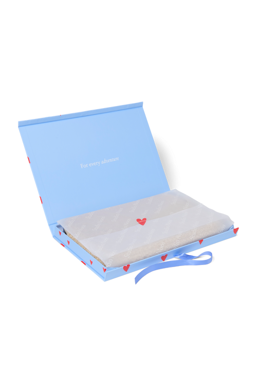 Geschenkbox S | Hellblau Hearts