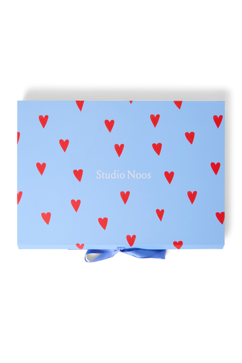 Geschenkbox S | Hellblau Hearts