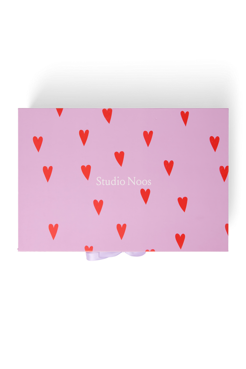 Geschenkbox M | Lila Hearts