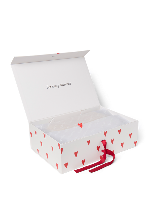 Geschenkbox L | White Hearts