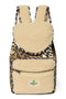 Mini-Rucksack mit Teddy-Leopardenmuster