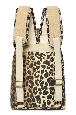 Mini-Rucksack mit Teddy-Leopardenmuster