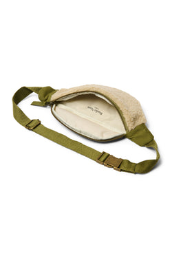 Cotton Mini Fanny Pack | Green