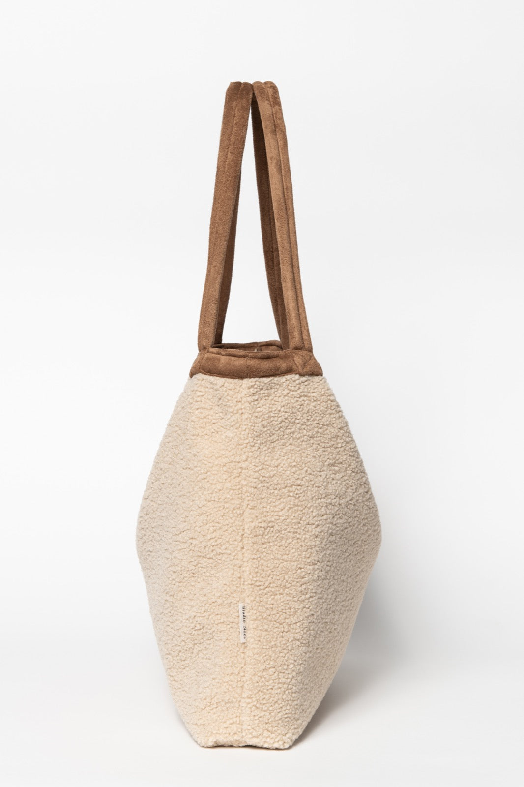 Wollweiße Lammy Teddy Mom Bag