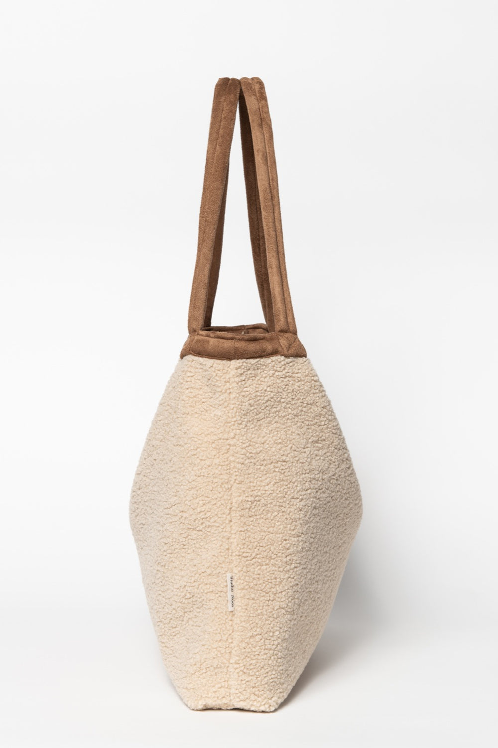 Wollweiße Lammy Teddy Mom Bag