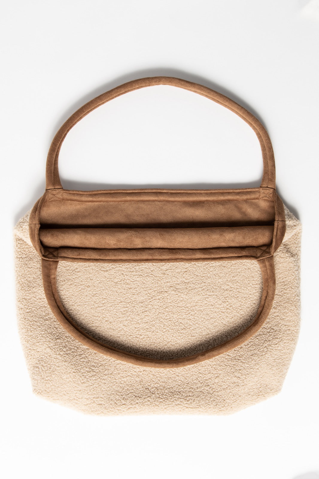 Wollweiße Lammy Teddy Mom Bag