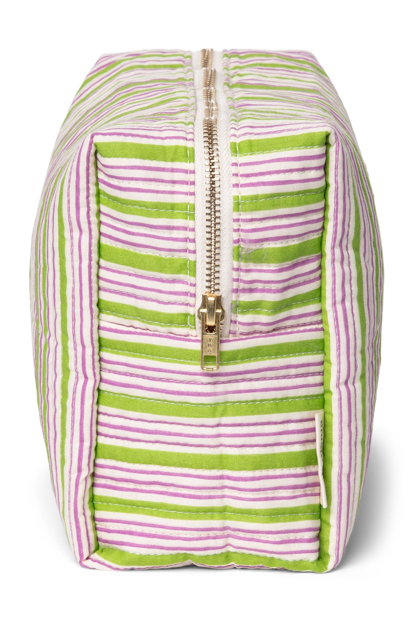 Serenity Baumwolle Gestreifte Kulturtasche