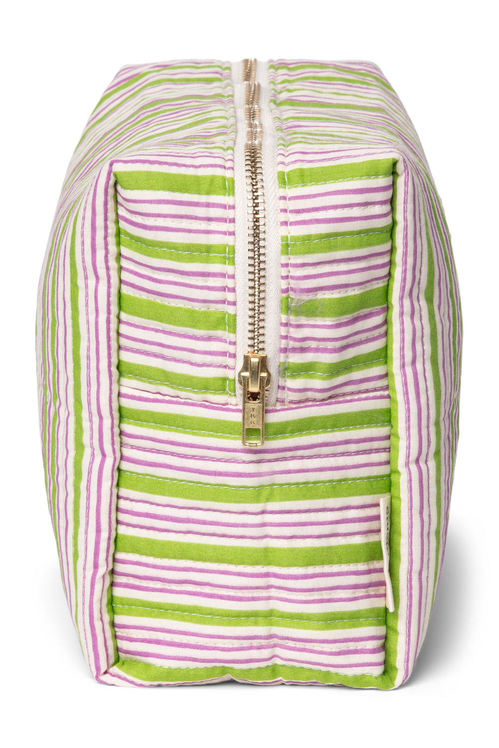 Serenity Baumwolle Gestreifte Kulturtasche