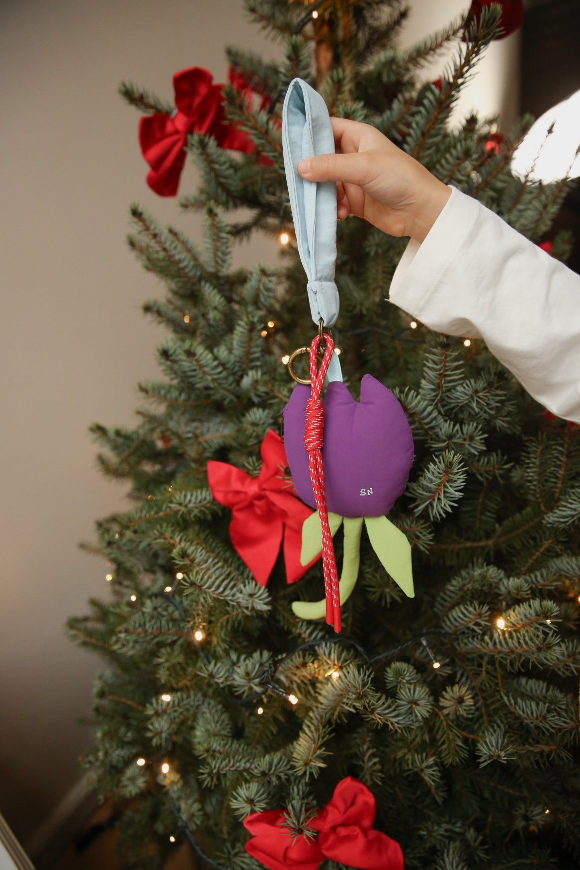 Tulpe Taschenanhänger