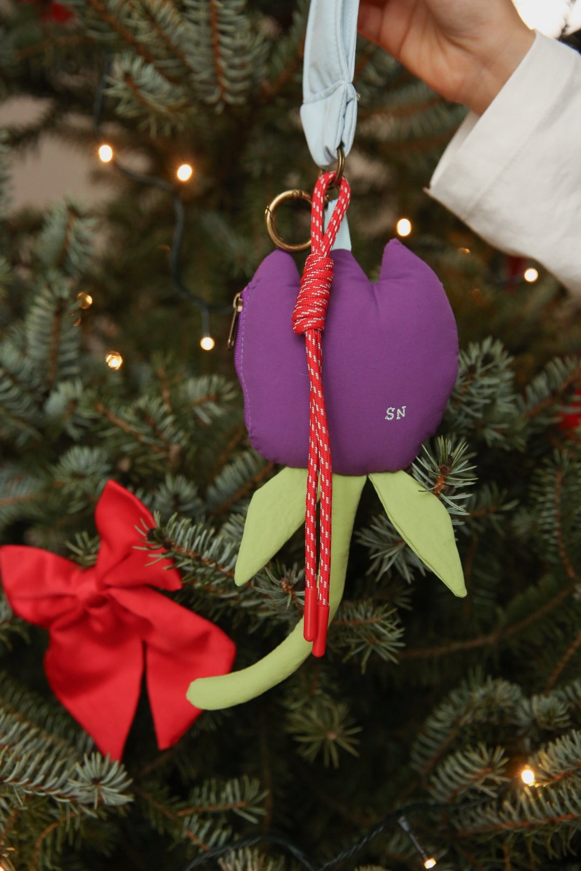 Tulpe Taschenanhänger