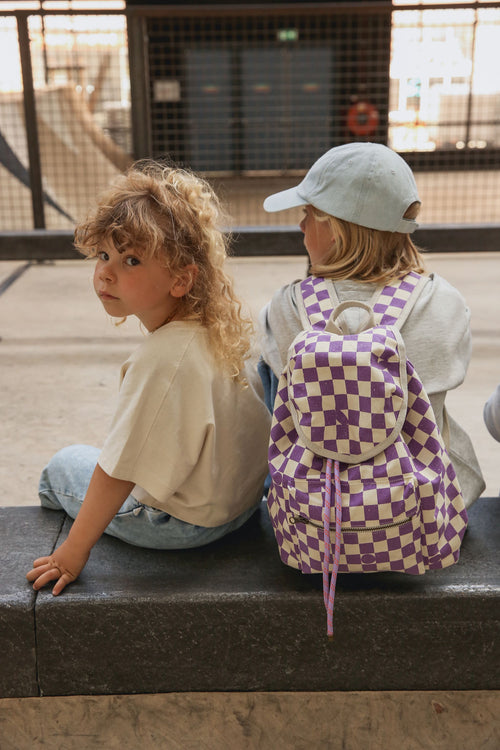 Violet Checkerboard MIDI-Rucksack 