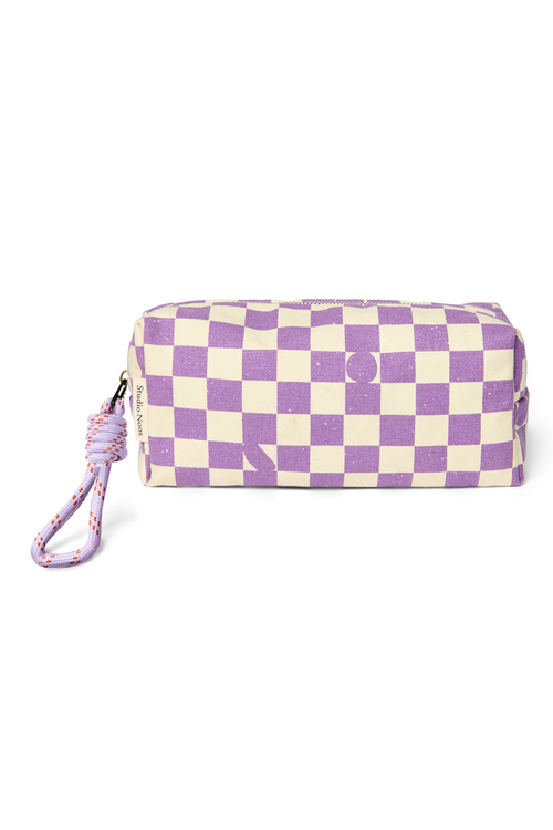 Violet Checkerboard Täschchen