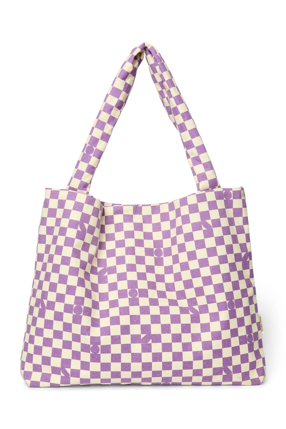 Violet Checkerboard Mom Bag Studio Noos