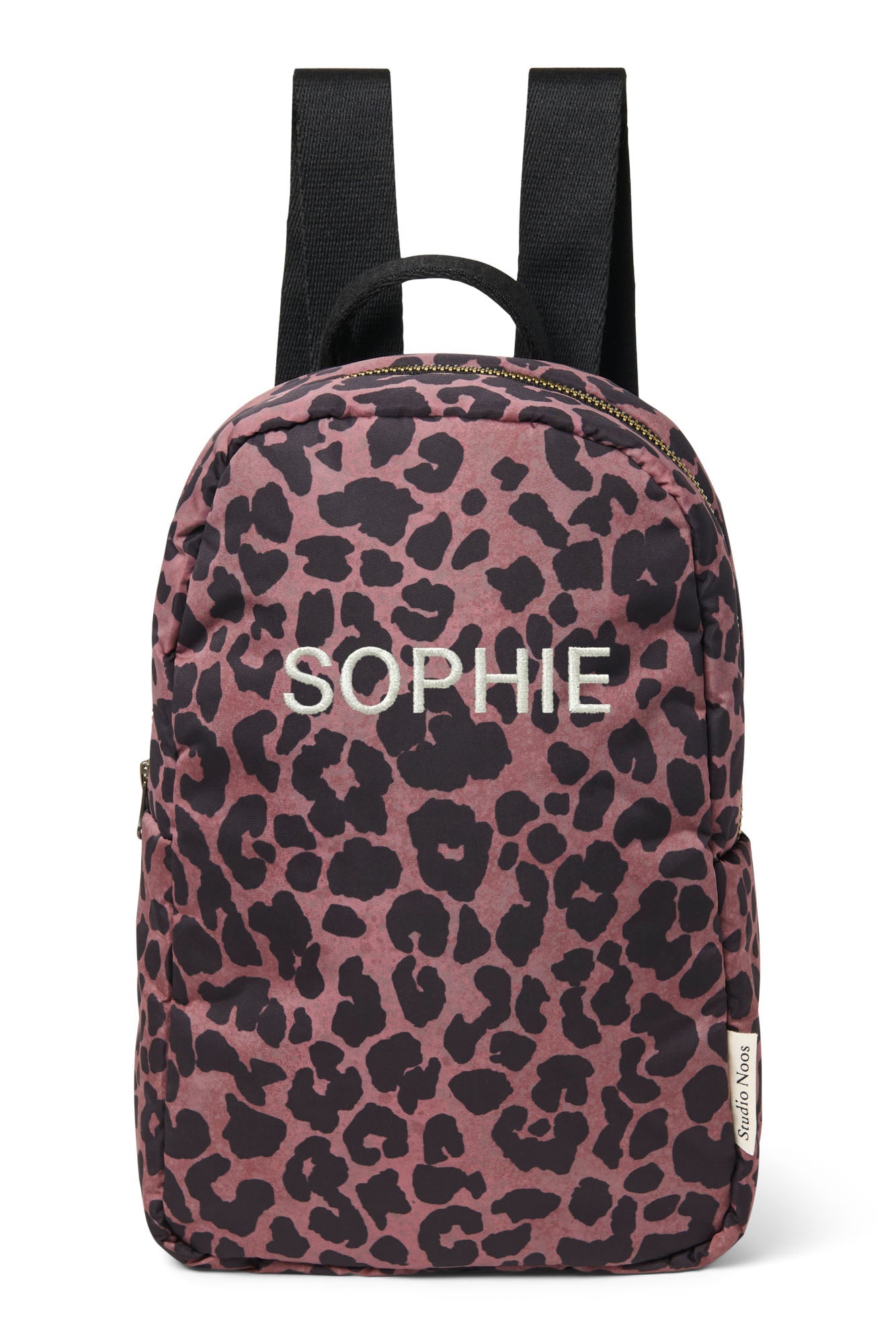 Puffy Mini-Rucksack | Red Leopard