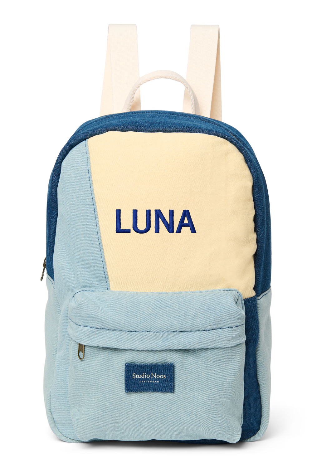 Patchwork Midi-Rucksäcke | Denim