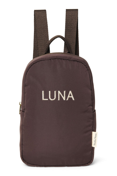 Puffy Mini-Rucksack | Braune