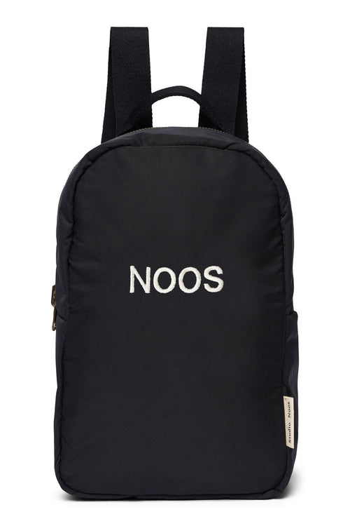 Puffy Mini-Rucksack | Schwarze