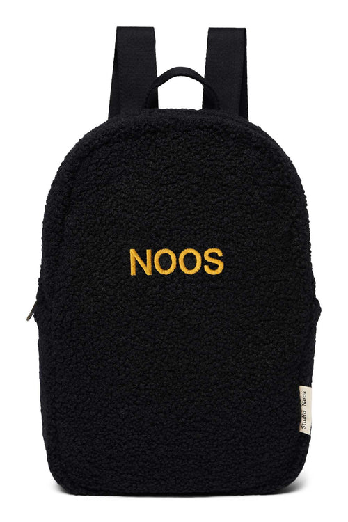Teddy Mini-Rucksack | Schwarze