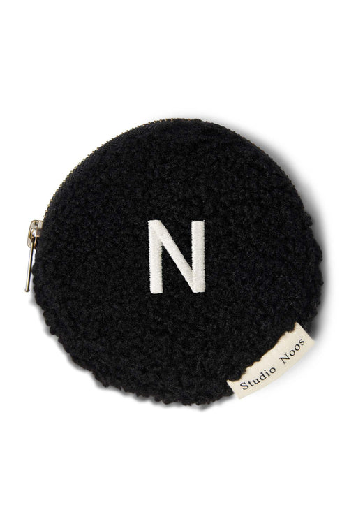 Teddy-Geldbörse | Schwarze