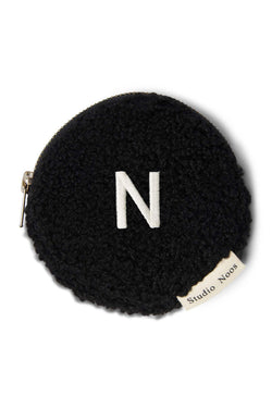 Teddy-Geldbörse | Schwarze