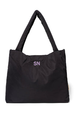 Puffy Mom-Bag | Schwarze