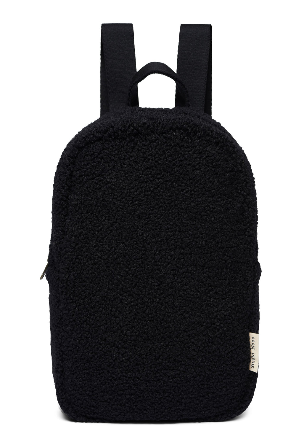 black teddy mini backpack