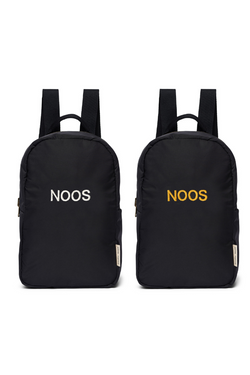 black mini backpack puffy studio noos