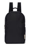 black mini puffy backpack