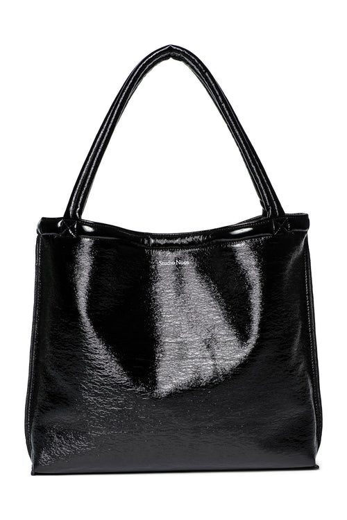 teddy lacquer mom bag